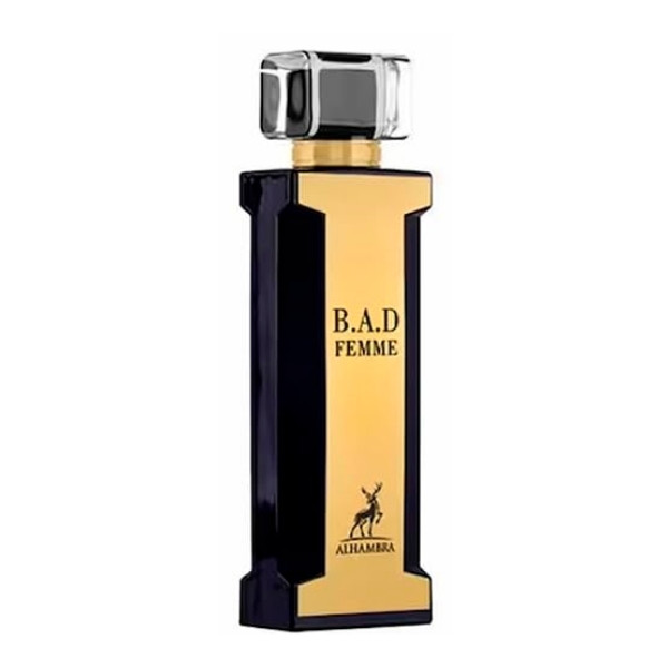 عطر ادکلن الحمبرا بد فمه (مشابه کارولینا هررا گودگرل مشکی) | Alhambra B.A.D Femme